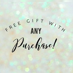Free gift with every purchase during the month of March!